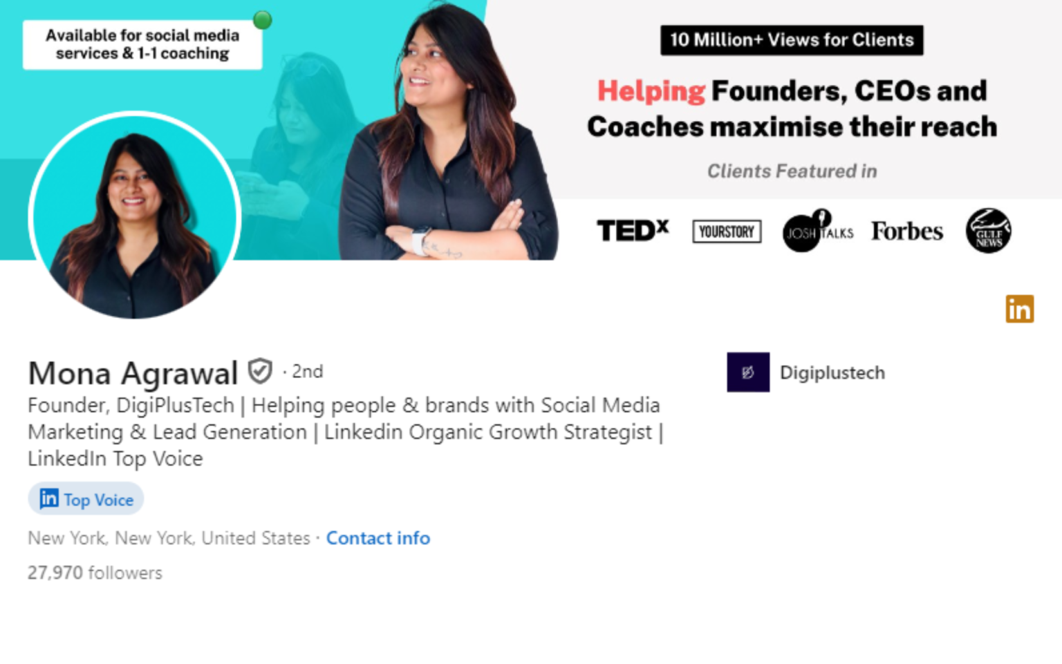 Mona Agrawal Case Study - Digi Plus Tech